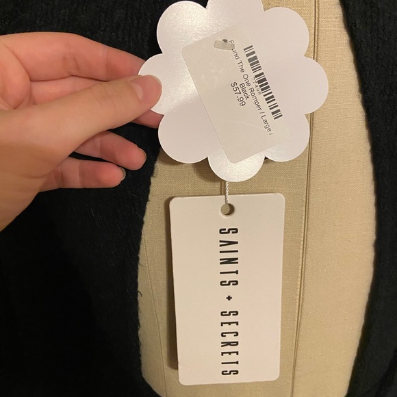 NWT Open-back Sweater Romper - Picture 6 of 6